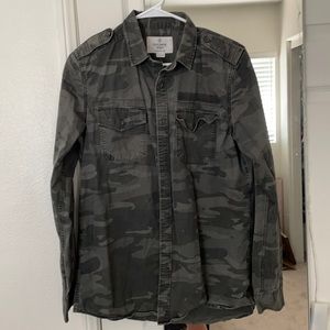 Camouflage Overshirt/Button Up